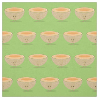 Tissu Cantaloup de sourire