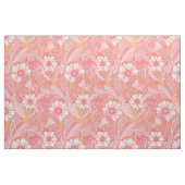 Tissu cantaloupe rose acanthus (Fat Quarter)