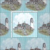 Tissu Cap Cod Lighthouse (Carreau)