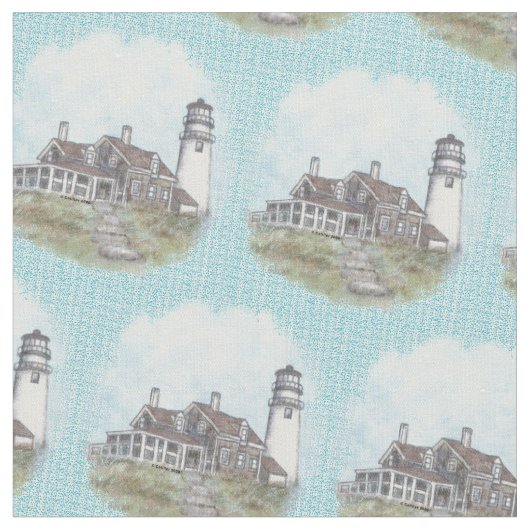Tissu Cap Cod Lighthouse (Fermer)