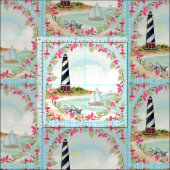 Tissu Cape Hatteras Lighthouse (Carreau)