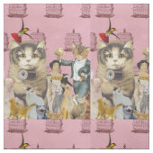 Tissu Câpres de Kitty (Échantillon)