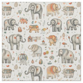 Tissu Capteurs de cirque : Whimsy Elephant (fermé)