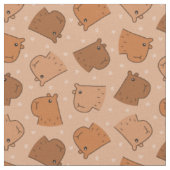 Tissu Capybara (Fermer)