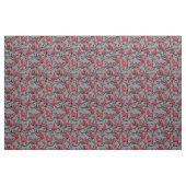 Tissu Cardinal Red Birds Motif Noël (Fat Quarter)