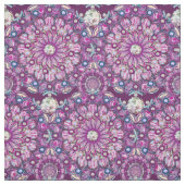 Tissu Cardinal rouge Rosace (Échantillon)