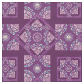 Tissu Cardinal rouge Rosace (Fermer)
