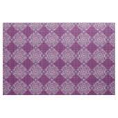 Tissu Cardinal rouge Rosace (Fat Quarter)