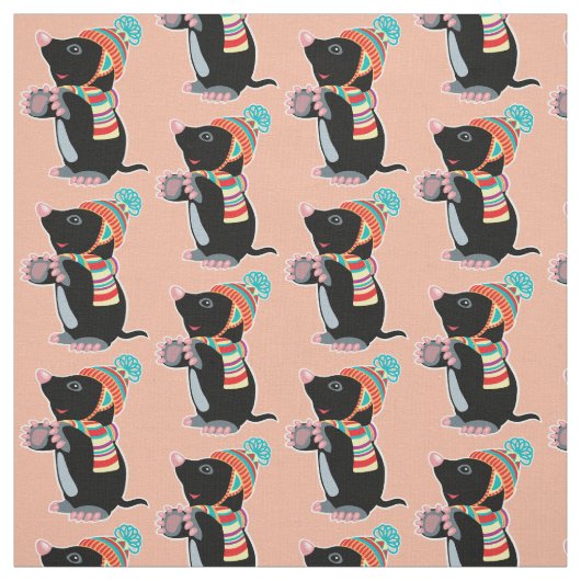 Tissu caricature (Échantillon)