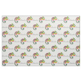 Tissu caricature caméléon (Fat Quarter)