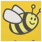 Tissu Caricature d'abeille (Fermer)
