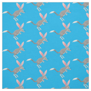 Tissu Caricature de bilby australien très heureuse