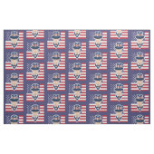 Tissu Caricature de l'oncle Sam (Fat Quarter)