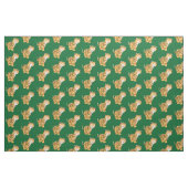 Tissu Caricature de petit tigre joyeux (Fat Quarter)