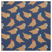 Tissu Caricature de Walrus (Échantillon)
