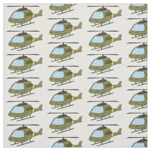 Tissu Caricature d'hélicoptère camoflage de l'armée