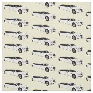 Tissu Caricature limousine