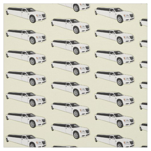 Tissu Caricature limousine (Échantillon)