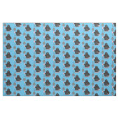 Tissu Caricature mole joyeux (Fat Quarter)