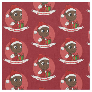 Tissu Caricature pour bébé de Noël mignon