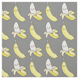 Tissu Caricature pour enfants de Cute Banana Kawaii