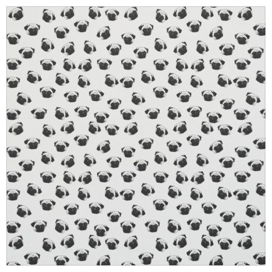 Tissu Carlin chien motif (Échantillon)