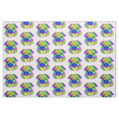 Tissu Carlin en couleurs (Fat Quarter)