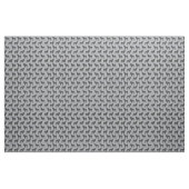 Tissu Carlin noir gris (Yard)