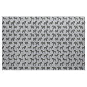 Tissu Carlin noir gris (Fat Quarter)