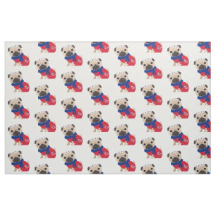 Tissu Carlins britanniques mignons