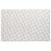 Tissu Carlins et coeurs mignons (Fat Quarter)