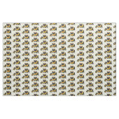 Tissu Carlins noirs (Yard)