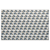 Tissu Carlins noirs 2 (Yard)