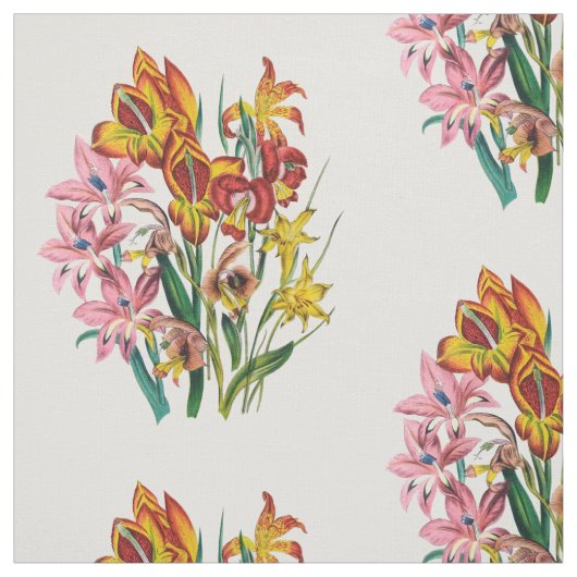 Tissu Carnaval des fleurs (Échantillon)