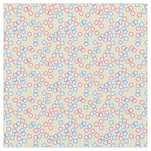 Tissu Carré du triangle circulaire (Fermer)