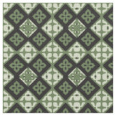 Tissu carré vert texture carré carreau mode classique ca (Détail)