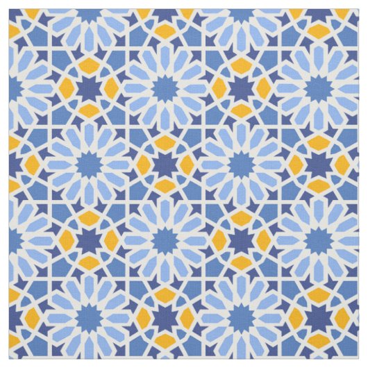 Tissu Carreau Azulejo Talavera (Échantillon)
