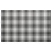 Tissu Carreau Gingham Blanc & Noir (Yard)