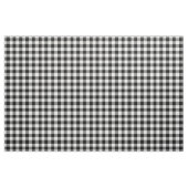 Tissu Carreau Gingham Blanc & Noir (Fat Quarter)