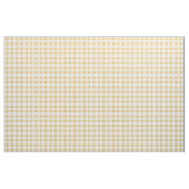 Tissu Carreau jaune et blanc Gingham (Yard)