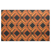Tissu carreau noir patiné brun (Fat Quarter)