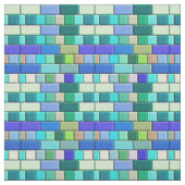Tissu Carreaux Bleus Saphir (Échantillon)