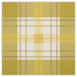 Tissu carreaux jaune