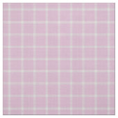 Tissu Carreaux rose floraison (Échantillon)