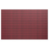 Tissu Carreaux Rouge et Noir Gingham (Yard)