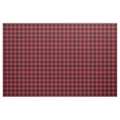 Tissu Carreaux Rouge et Noir Gingham (Fat Quarter)