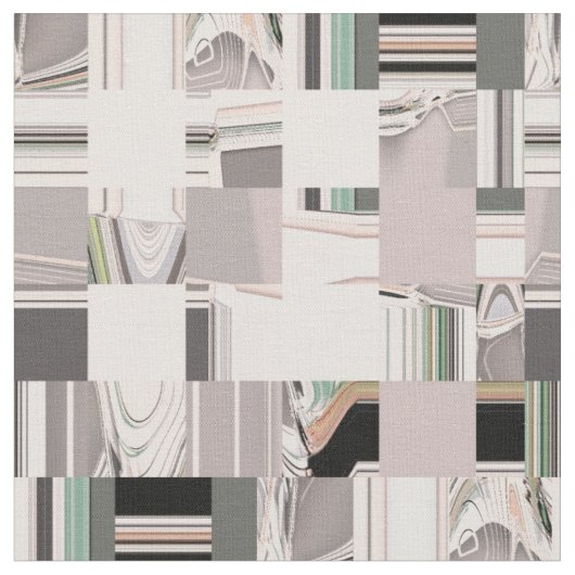 Tissu Carrelage d'art Abstrait (Fermer)