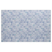 Tissu Carrelage marocain bleu pastel (Yard)