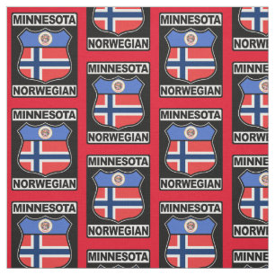 Tissu carrelé américain norvégien de Minnesotan