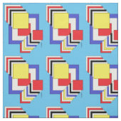 Tissu Carrés Abstraits (Échantillon)